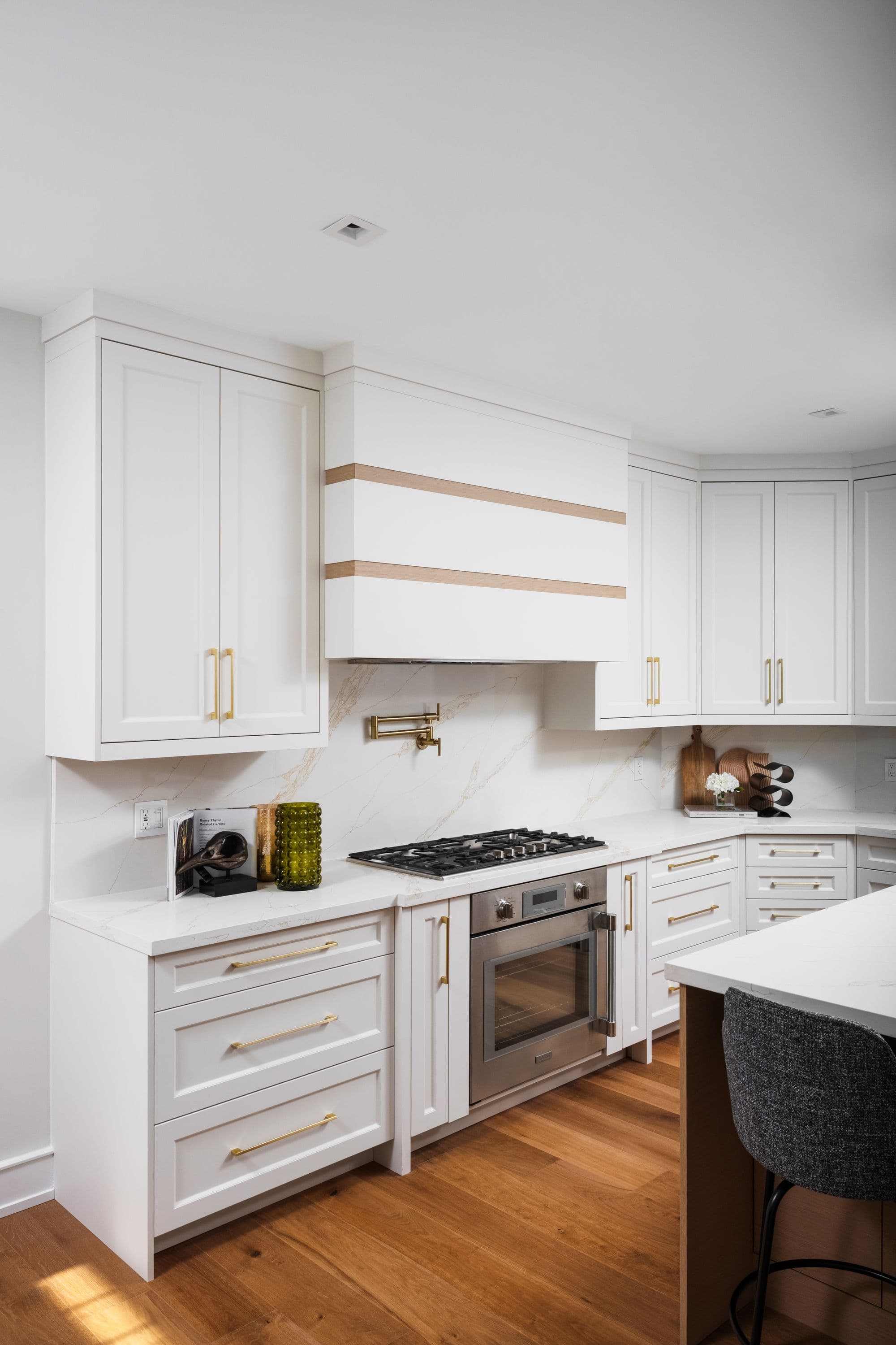 White, Gold, & Oak