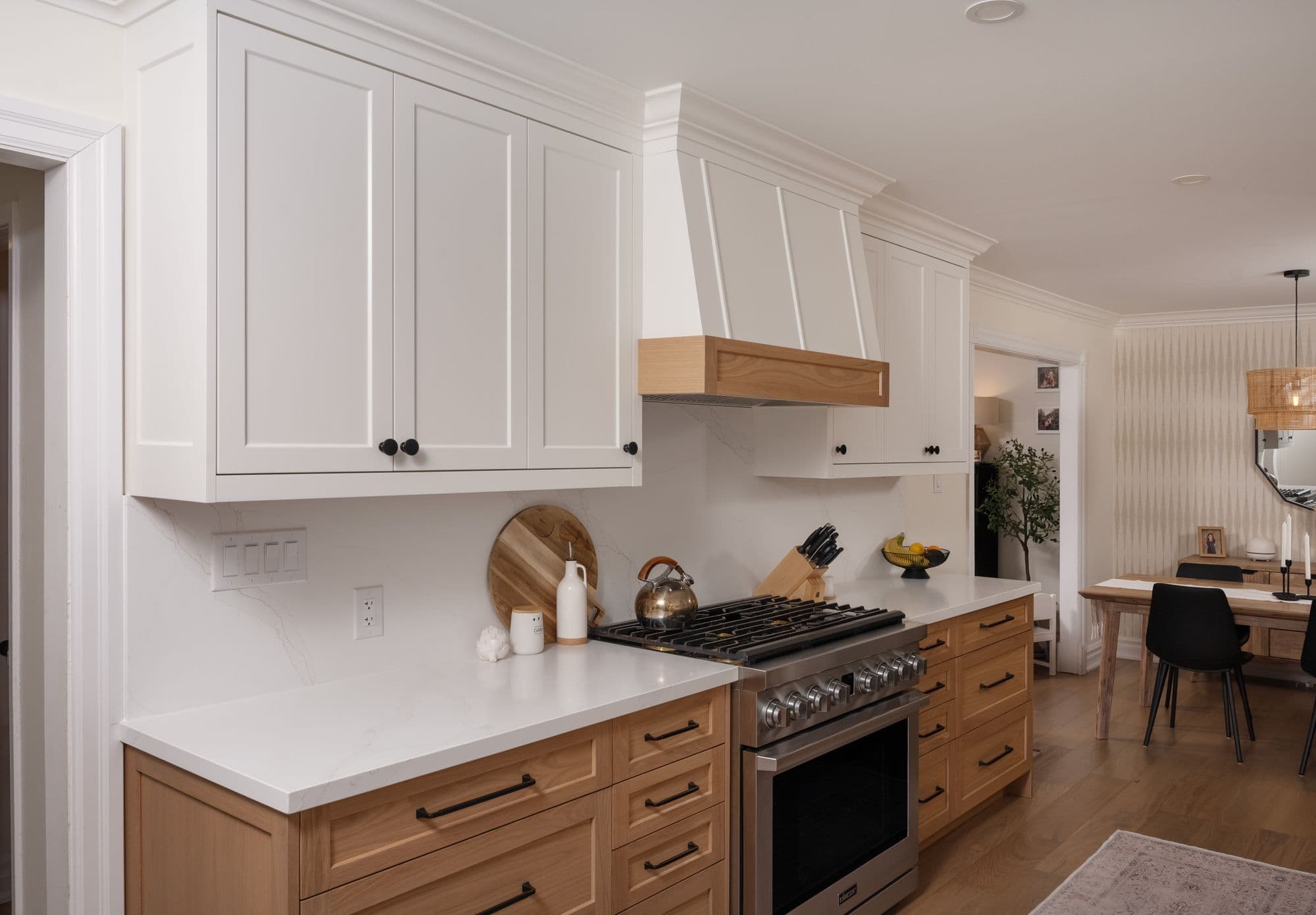 Oak & White Galley
