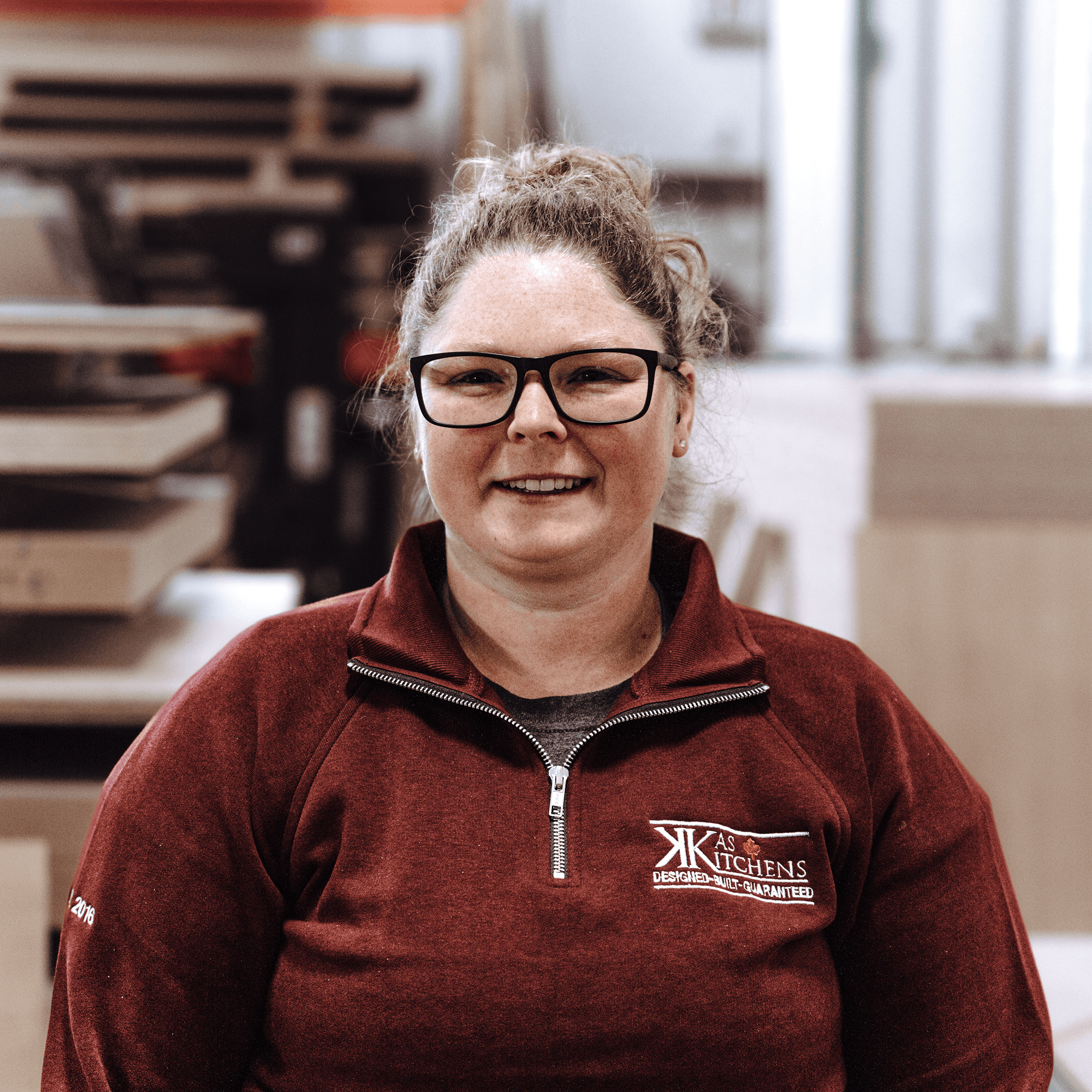 Adrienne, Shop Manager at Kas Kitchens
